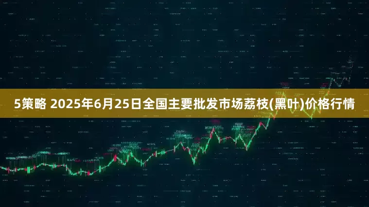 5策略 2025年6月25日全国主要批发市场荔枝(黑叶)价格行情
