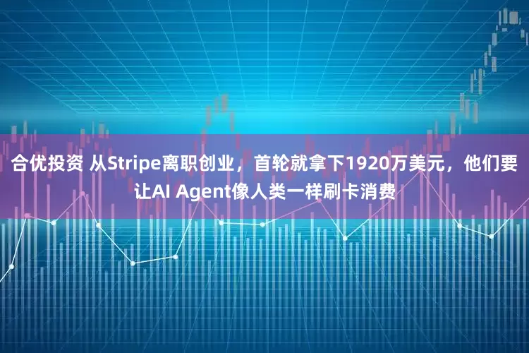 合优投资 从Stripe离职创业，首轮就拿下1920万美元，他们要让AI Agent像人类一样刷卡消费