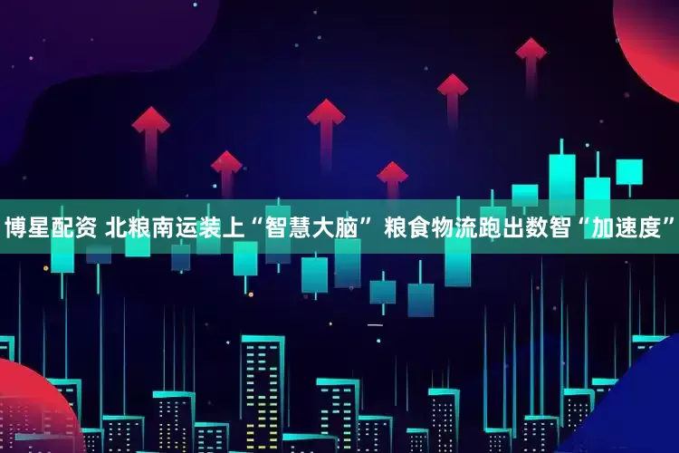 博星配资 北粮南运装上“智慧大脑” 粮食物流跑出数智“加速度”